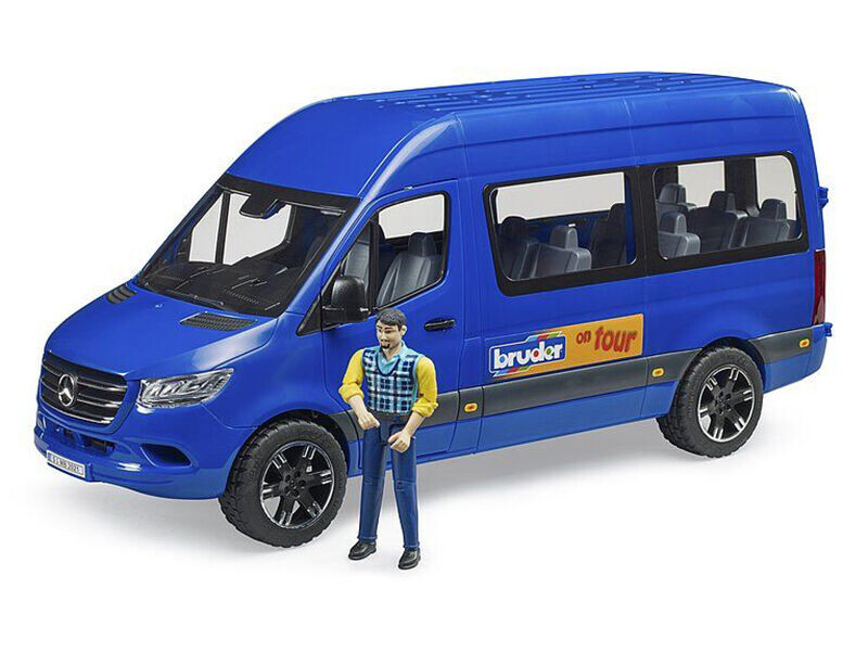 Bruder MB Sprinter mikrobus s řidičem 1:16